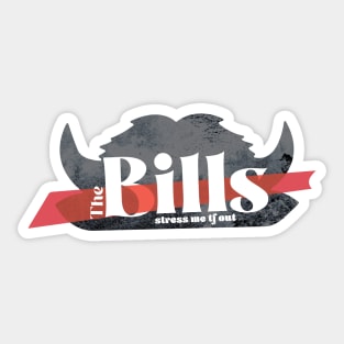 Buffalo Horns Sticker